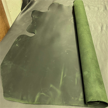 Crazy Deri C.Yeşil -1.6 mm, Deri Hobi Uğraşı İçin Hakiki Parça Deri 