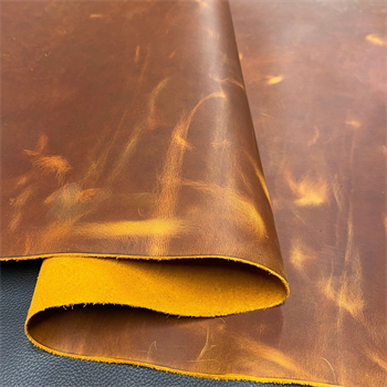 Crazy Deri Camel -1.6 mm, Deri Hobi Uğraşı İçin Hakiki Parça Deri 