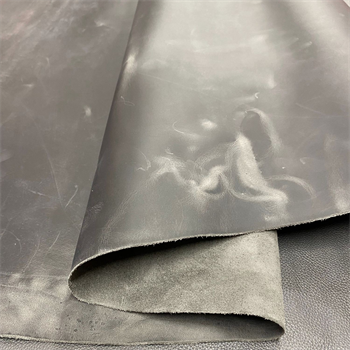 Crazy Deri Gri -1.6 mm, Deri Hobi Uğraşı İçin Hakiki Parça Deri 