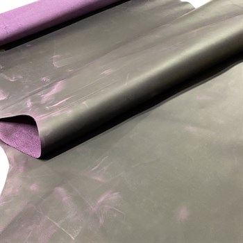 Crazy Deri Mor-1.6 mm, Deri Hobi Uğraşı İçin Hakiki Parça Deri 