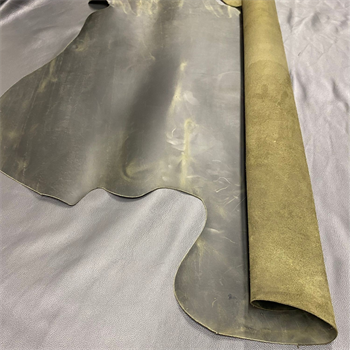 Crazy Deri Olive-1.6 mm, Deri Hobi Uğraşı İçin Hakiki Parça Deri 