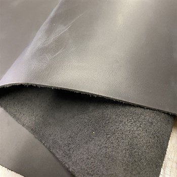 Crazy Deri Siyah-1.6 mm, Deri Hobi Uğraşı İçin Hakiki Parça Deri 