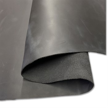 Crazy Deri Siyah-1.6 mm, Deri Hobi Uğraşı İçin Hakiki Parça Deri 