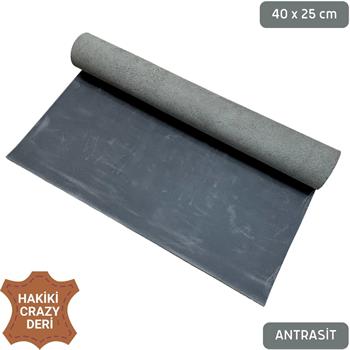 A+ Crazy Parça Deri 40*25 cm, Deri Hobi İçin Crazy Deri Hakiki Deri Parçası