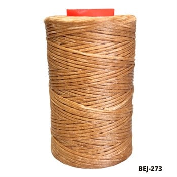 Daywax Mumlu İp 1,0 mm-100 mt Mumlu İplik Takı Deri Hobi Saraç İpliği Çanta İpi