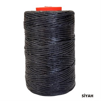 Daywax Mumlu İp 1,0 mm-100 mt Mumlu İplik Takı Deri Hobi Saraç İpliği Çanta İpi