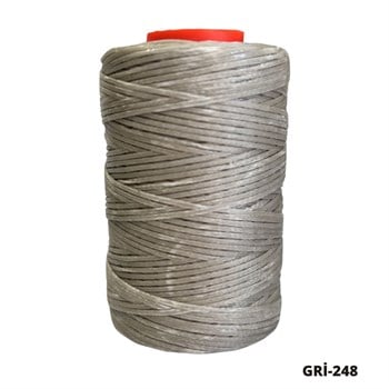 Daywax Mumlu İp 1,0 mm-100 mt Mumlu İplik Takı Deri Hobi Saraç İpliği Çanta İpi