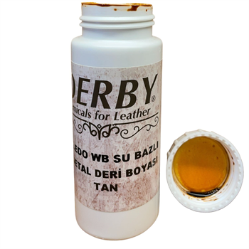 Doledo Vejetal Deri Boyası 100 ml Vaketa Deri Hobi Eskitme Boya, Su Bazlı 