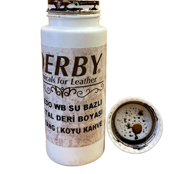 Doledo Vejetal Deri Boyası 100 ml Vaketa Deri Hobi Eskitme Boya, Su Bazlı 