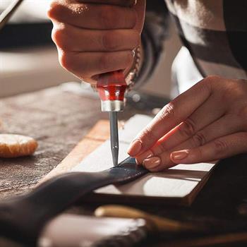 Deri Hobi 1,0 mm Kenar Düzeltme Linörü Kenar Alma Bıçağı Deri El Aleti