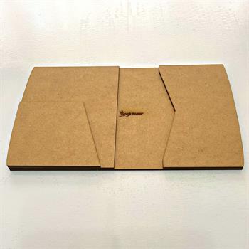 İb013 Deri Hobi Cepli Cüzdan Kalıbı 4 Parça Kalıp 