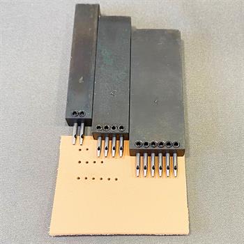 Multi Hole Punch Tool for Leathercraft – Hand Stitching Hole Punch Leather Tool.