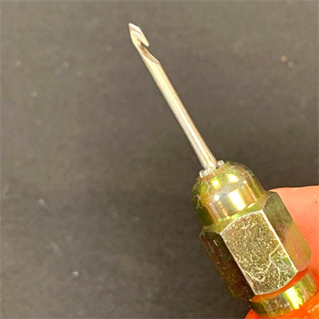 Deri Hobi Dikiş İğnesi Plastiik Saplı Biz İğne Deri El Aleti