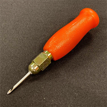 Deri Hobi Dikiş İğnesi Plastiik Saplı Biz İğne Deri El Aleti