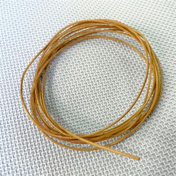 DIY Bileklik Deri İp, 1,5mm x 2 metre Hakiki Deri Bileklik Kolye Aksesuar İpi, Bracelet Leather Rope