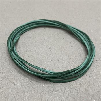 DIY Bileklik Deri İp, 1,5mm x 2 metre Hakiki Deri Bileklik Kolye Aksesuar İpi, Bracelet Leather Rope