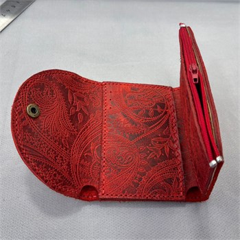 DIY Myra Deri Cüzdan Yapım Seti, Fermuarlı, Kapaklı Kendin Yap El Yapımı Cüzdan Kartlık Kiti