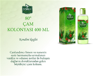 Doruk Çam Kolonyası 80° 400 ml