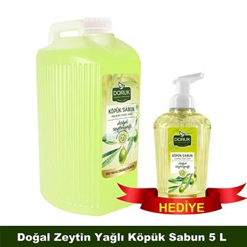 Doruk Doğal Zeytinyağlı Köpük Sabun 5 Litre