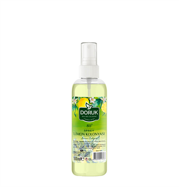 Doruk Sprey Limon Kolonyası 80° 100 ml