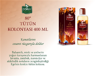 Doruk Tütün Kolonyası 80° 400 ml