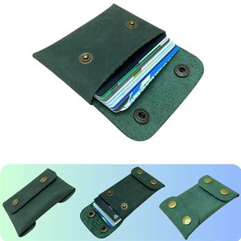 Efes Hakiki Deri Kartlık, Çift Yönlü Kullanım, 10 Kart Alabilen Crazy Deri Erkek Cüzdan