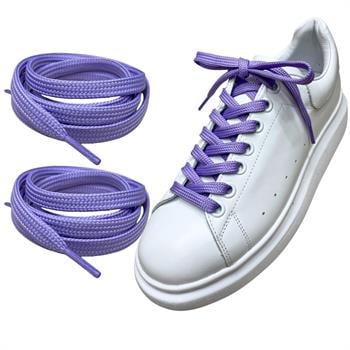 Exclusice 120 Cm Yassı Spor Ayakkabı Bağcığı, Çift Katmanlı Örgülü Sneakers Nike Bağcık, 1 Çift