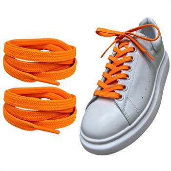 Exclusice 120 Cm Yassı Spor Ayakkabı Bağcığı, Çift Katmanlı Örgülü Sneakers Nike Bağcık, 1 Çift