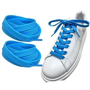 Exclusice 120 Cm Yassı Spor Ayakkabı Bağcığı, Çift Katmanlı Örgülü Sneakers Nike Bağcık, 1 Çift