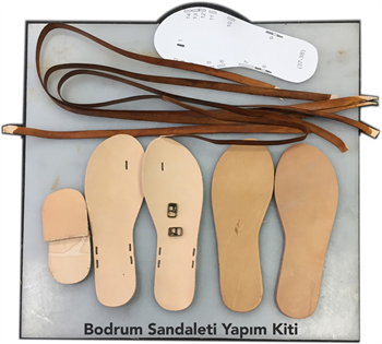 Foottab Deri Bodrum Sandaleti Yapım Kiti
