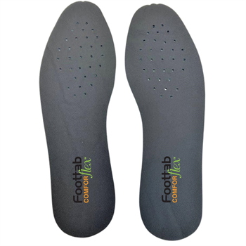 Foottab Extra Anatomik Ayakkabı İçi Deri Tabanlık Siyah