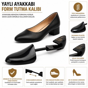FormKalıp Yaylı Ayakkabı Kalıbı, Çift Yönlü Yaylı Kalıp