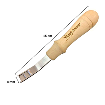 Fransız Tarzı Deri Kenar İnceltme Bıçağı 8 mm