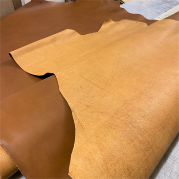 Full Vegetable Tanned Tan Leather 1.2 mm – Premium Genuine Leather Piece for Leathercraft & DIY Projects