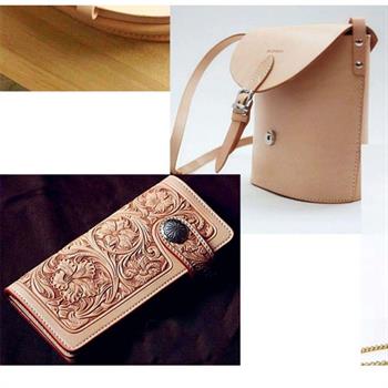 A+ Full Vejetal Vaketa Parça Deri, A4-(21x29,7 cm) Deri Hobi İçin Desene ve Boyamaya Uygun Hakiki Deri