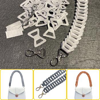 Hakiki Deri Çanta Askısı, Kendin Yap Ayarlanabilir Kadın Çanta Askısı