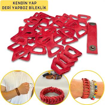 Hakiki Deri Erkek Bileklik, Kendin Yap Ayarlanabilir Yapboz Bileklik Kadın Unisex Bileklik Aksesuar