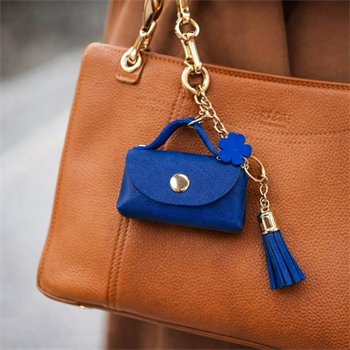 Hakiki Deri Mini Aksesuar Çanta – Çanta Yanı Takılabilir Anahtarlık & Çanta Süsü
