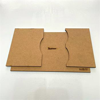 İb012 Deri Hobi Pasaportluk Cüzdan Kalıbı 3 Parça Kalıp 