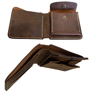 İb015 Deri Hobi Kapaklı Cüzdan Kalıbı 9 Parça Kalıp 