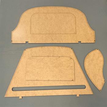 İb050, Orta Boy Çapraz Fermuarlı Çanta Kalıbı, 4 Parça Kalıp,