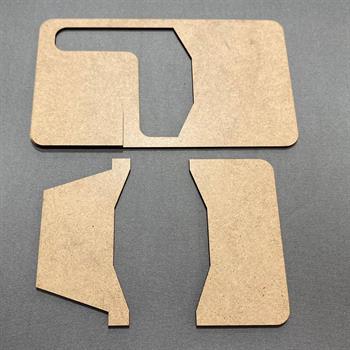 İb052, Kartlık Cüzdan Kalıbı, 4 Parça Kalıp,