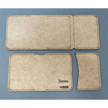 İb24, Deri Hobi Cüzdan Kalıbı, 3 Parça Kalıp, İb024