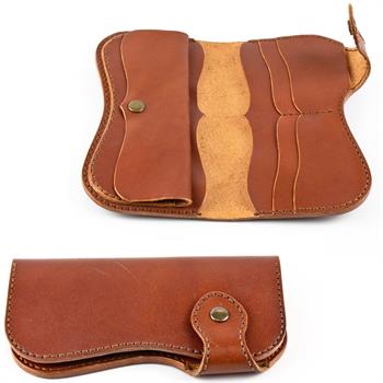 İb27, Deri Hobi Sofia Cüzdan Kalıbı, 7 Parça Kalıp, İb027