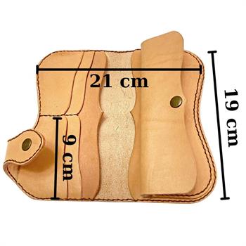 İb27, Deri Hobi Sofia Cüzdan Kalıbı, 7 Parça Kalıp, İb027