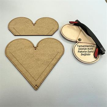 İb32 Deri Hobi Gözlük Kılıfı Kalıbı, 2 Parça Kalıp, İb32