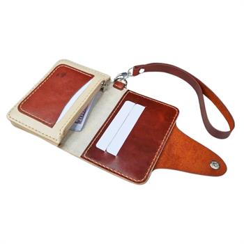 İb46 Deri Hobi Fermuarlı Cüzdan Şablonu , 9 Parça Mdf Kalıp, İb46