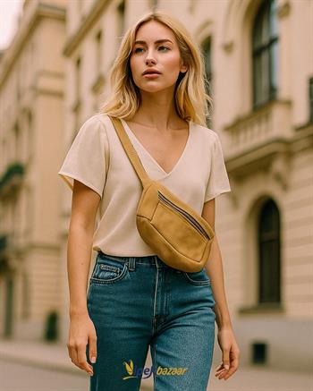 İb049, Büyük Boy Hakiki Deri Çapraz Çanta Kalıbı, 4 Parça Kalıp