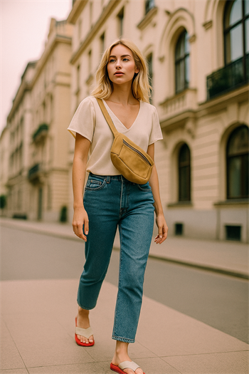 İb049, Büyük Boy Hakiki Deri Çapraz Çanta Kalıbı, 4 Parça Kalıp