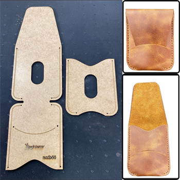 İb55, Deri Hobi Kartlık Kalıbı, 2 Parça Kalıp